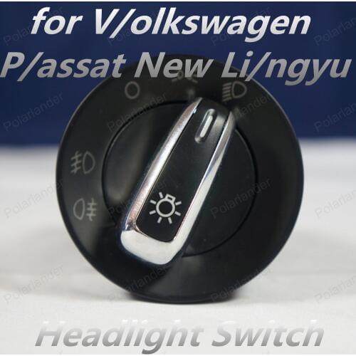 Polarlander Headlight Switch Knob Button 3BD941531 for V/olkswagen P/assat New Li/ngyu Fog Headlight Lamp