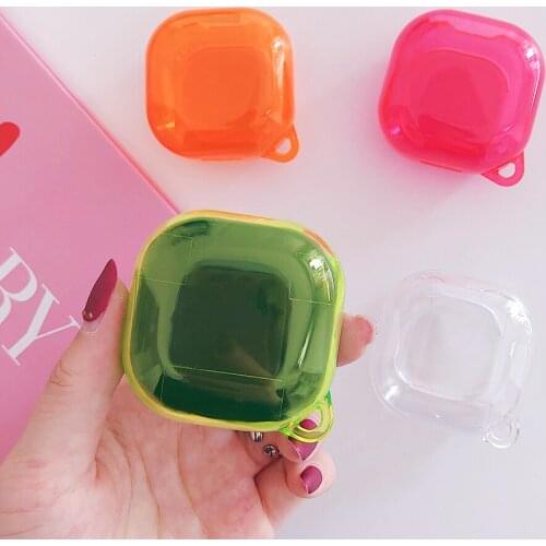 Transparent Protective Case For Samsung Galaxy Buds Pro/Live Cover Earphone Case For Galaxy buds Pro Crystal Charging Box Case