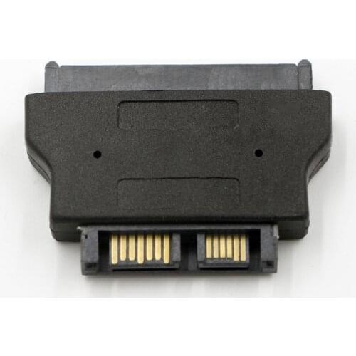 SATA 22 Pin Female To 13pin Male Adapter SATA Male To Female Adapter Single-head Adapter Card Portable High Quality