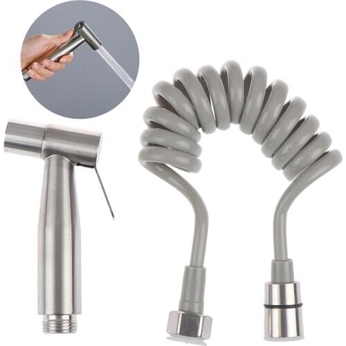 1.5m/2m Telephone line Shower Hose PU Bathroom Spring Flexible for Water Plumbing Toilet Bidet Sprayer Bathroom Accessories