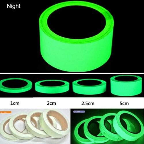 3M Luminous Band Strip Stickers Baseboard Wall Sticker Home Decoration Glow Decal In The Dark DIY Outdoor Product 10/20/30mm