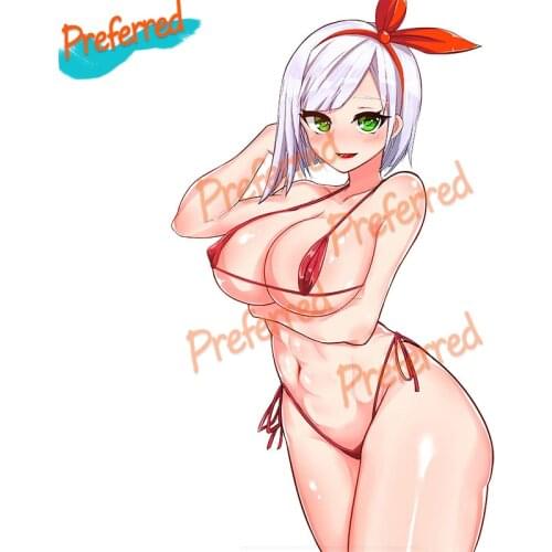 Anime Hentai Sexy Girl for Last Origin Vinyl Car Decorative Stickers Laptop Guitar Luggage Decals Die-Cut Waterproof PVC