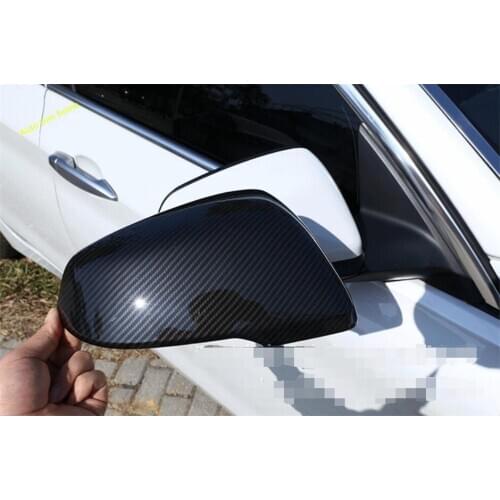 Outside Door Rearview Mirror Decoration Shell Protection Cap Accessories Cover Trim Fit For BMW X2 F39 2018 2019 2020 ABS