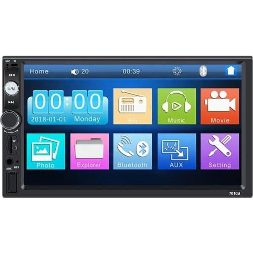 Xinyoo Factory Price 7010B Universal 7''touch screen In Car Video Mirror Link Car Radio DVD player and Car MP5 Player