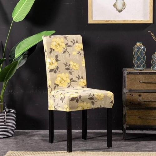 Print Chair Cover Slipcover Stretch Elastic Seat Case