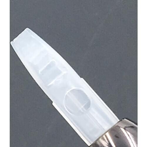 100Pcs/Lot Permanent Makeup Plastic Taiwan Dragon&Mosaic &Merlin Machine Tattoo Flat Needle Tips