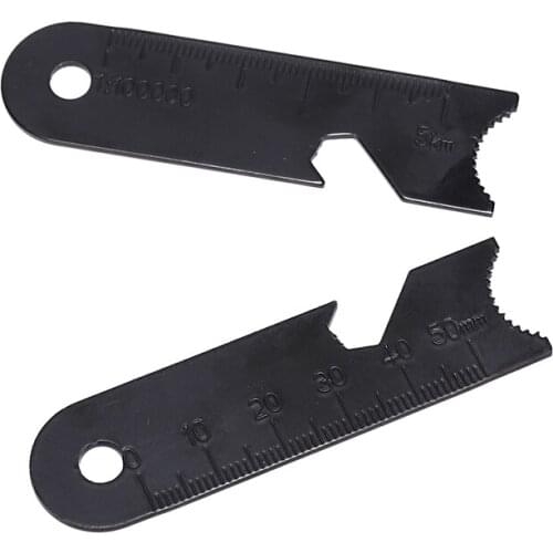 2Pcs Magnesium Flint Scraper Stone Fire Starter Lighter Outdoor Survival Camping Tool