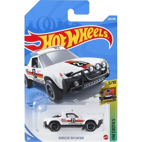2021-223 Hot Wheels Cars PORSCHE 914 SAFARI 1/64 Metal Diecast Model Collection Toy Vehicles