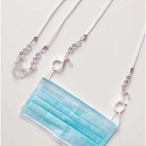 Anti-dropping chain smiling face chain anti-losing necklace glasses chain