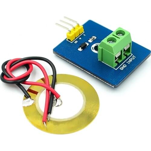 Drum Simulate Piezoelectric Sensor Analog Ceramic Vibration Sensor Module Piezoelectricity For Arduino DIY KIT