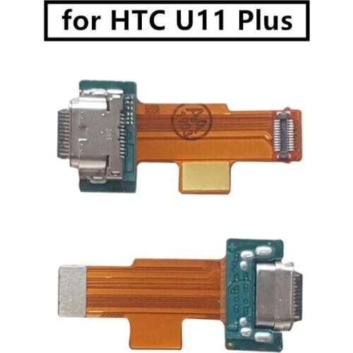 For HTC U11 Plus USB Charger Port Dock Connector PCB Board Ribbon Flex Cable phone screen repair spare parts