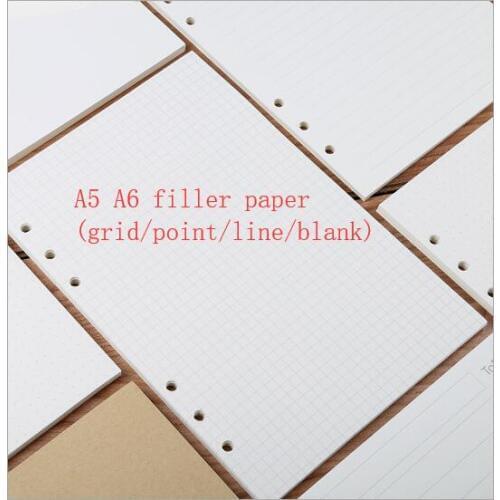 45sheets arrival Ring Folder Diary n10 6 Holes n24 n72 Coil Diary Inside Paper A5 A6 Notebook Diary
