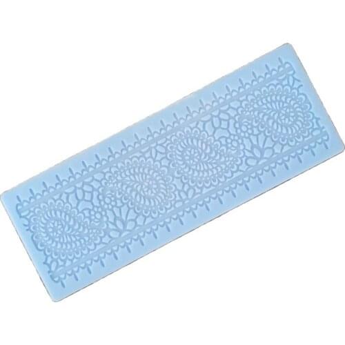 Silicone Lace Mat Cake Decorating Tool Fondant Mold Silicone Mat Fatima Pattern Mousse Sugarcraft Bakeware Baking Tools K652