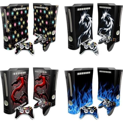 Cool design For Xbox 360 sticker for XBOX360 vinyl sticker for Xbox360 skin sticker and 2 controller sticker