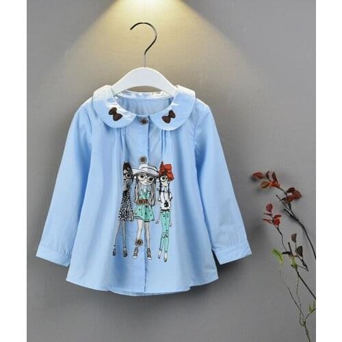 Toddler Boys Grils Lightweight and Breathable Shirt Autumn Lapel Tops Baby Grils Clothes Baby Fashion Casual Long-sleeved Shirts