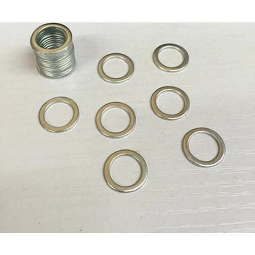 M16 M18 M20 Ultra-thin galvanized flat washer gasket flats pad thickness 0.3mm-2mm 22mm-30mm Outer diameter