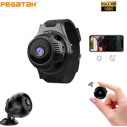 Mini Wifi Camcorder Night Vision HD Watch Camera 1080P Remote Monitor Small home Security Video Recorder Surveillance Camera