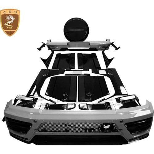 For Benz G Class W463 Upgrade New Fashion MS Style Body Kits Carbon Fiber Fiberglass Material CSSCAR Store Auto Tuning Body Kit