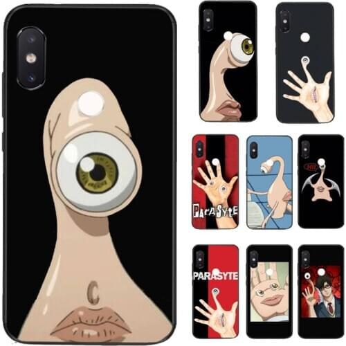 FHNBLJ anime Parasyte migi Soft Rubber Phone Cover for Xiaomi Redmi 5 5Plus 6 6A 4X 7 7A 8 8A 9 Note 5 5A 6 7 8 8Pro 8T 9