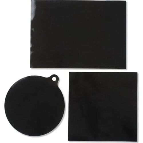 Silicone Induction Cooktop Mat Protector Round Square Heat Insulated Pad Kitchen Protective Heat Insulation Hot Pot Mat