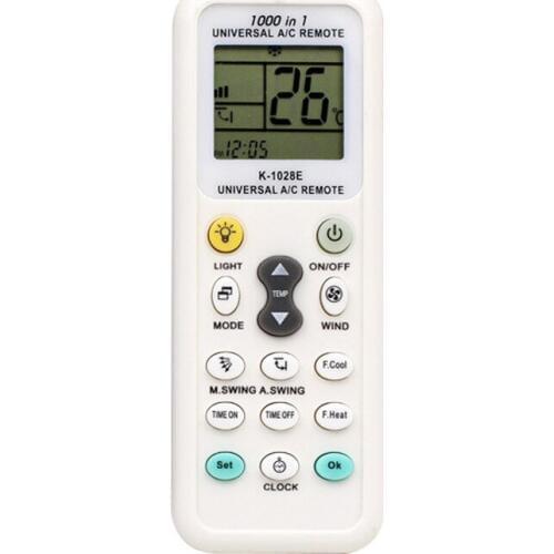 Universal Low Power Consumption K-1028E Air Condition Remote LCD A/C Remote Control Controller GDeals