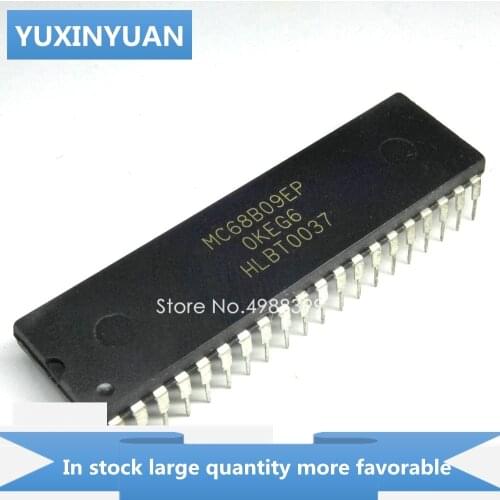 YUXINYUAN 10PCS/LOT MC68B09EP MC68B09E MC68B09 MC 68B09EP 68B09 DIP40 in stock in stock