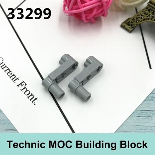 10PCS Technology building block parts compatible with Major Brand MOC parts 33299 1x3 shaft bolt connector