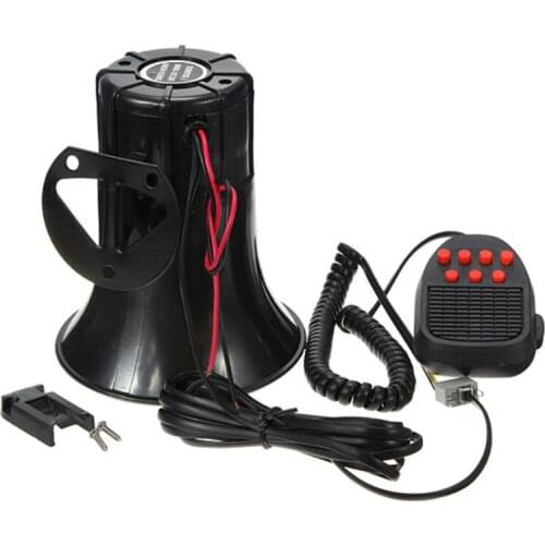 12V 50W nice price 115db Tone Wehicle Boat Car Motor Motorcycle Van Truck Siren Loud Horn Auto Speaker Alarm