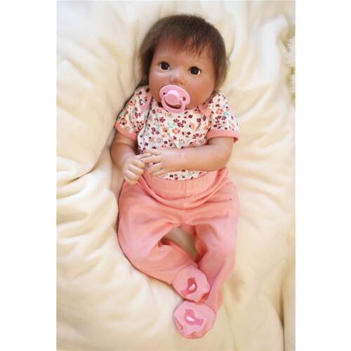 19inch Reborn Babies Doll Silicone Baby Dolls bebe alive lol toys reborn toddler doll stylish toys adorable kids birthday gift