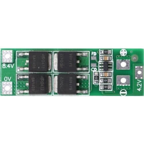 2S 20A 7.4V 8.4V 18650 Lithium Battery Protection Board/Bms Board Standard