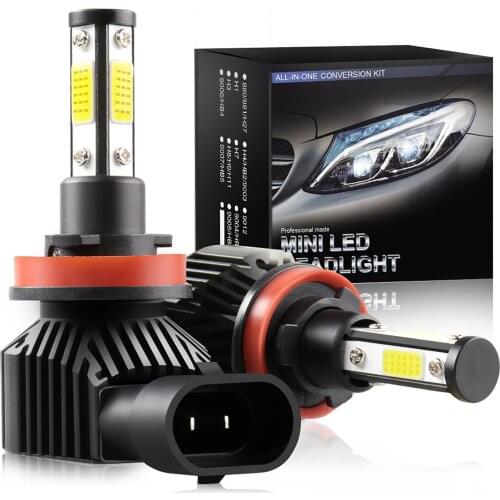 9005/HB3/H10 LED Car Headlight Bulbs H7 H8/H9/H11 9006/HB4 for M6 Fog Lights 50W 5000LM 6000K Auto Headlamp