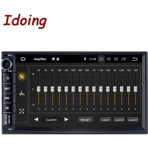 Idoing 7"PX5 4GB+64G 8Core Universal 2Din Car Android Radio Vedio Player IPS screen GPS Navigation Multimedia Bluetooth NODVD
