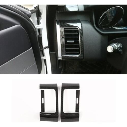 ABS Plastic Car Styling Side AC Vent Frame Cover Trim For Landrover Range Rover Sport RR Sport 2014-2018 Auto Accessories