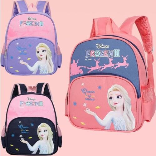 Disney Princess Frozen Backpack Cute Kids Small Bag Kawaii Bag For Girl