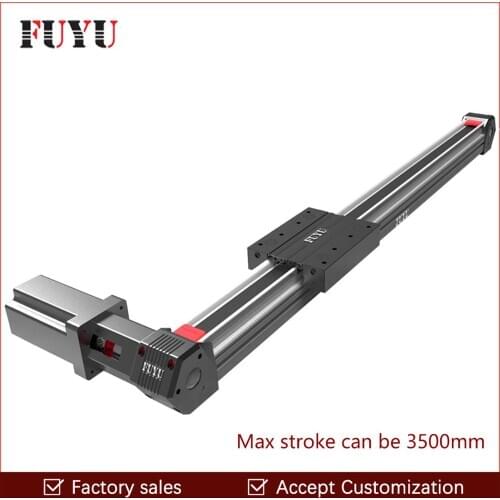 FUYU FPB45/50 CNC Linear Rail Guide Stage Actuator Belt Driven Motorized Max 4m/s Motion Slide Table 3d Printer Parts