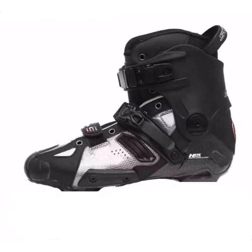 Japy 100% Original SEBA High Boot HV Adult Inline Skate 165mm Distance Black SIlver Roller Skating Up Shoes Patines Liner Adulto