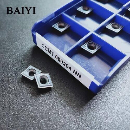 10pcs CCMT060204 NN LT10 CNC blade carbide External Turning Tool Carbide insert CCMT060204 CNC blade carbide insert Machining