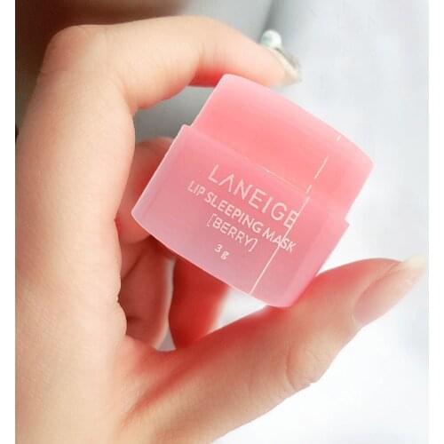 3g Korea Lip Sleeping Mask Night Sleep Maintenance Moistened Lip Balm the Pink Lips Bleaching Cream Nourish Protect Lips Care