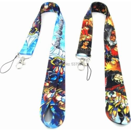 New 20Pcs Kingdom Hearts Key ID Card Cell Phone Neck Strap Lanyard W