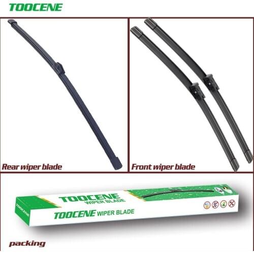 Front and Rear Wiper Blades For Audi A6 C7 2011-2017 Windshield Windscreen wiper Window 26"+16"+16"