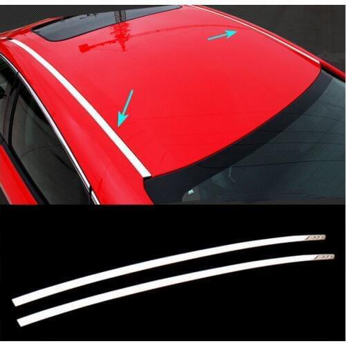 FIT FOR HONDA CIVIC 2016 2017 CHROME ROOF WINDOW DOOR GATE PILLAR COVER TRIM STYLING LINGING LID BEZEL MOLDING GARNISH STAINLESS