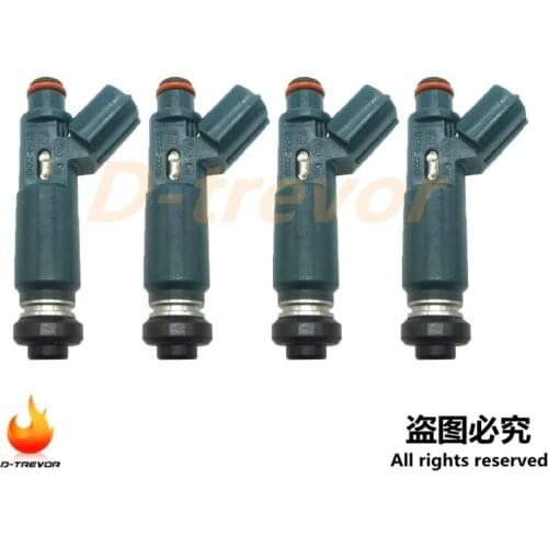 4pcs 23250-22010 Fuel Injector for Toyota Corolla Chevrolet Prizm 1.8L 1998-1999
