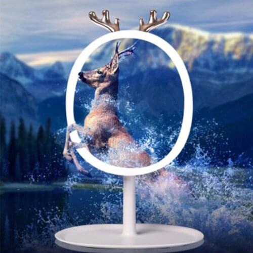 LED Makeup Mirror Light Adjustable Touch Dimmer USB Led Vanity Backlit Mirror Table Cosmetic Mirrors espejo joyero inteligente