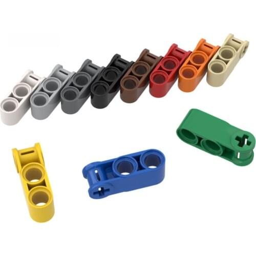 10PCS MOC Bricks 42003 1x3 Cross Shaft Parts DIY And Bolt Connector Parts Compatible Brands Educational Parts Toys