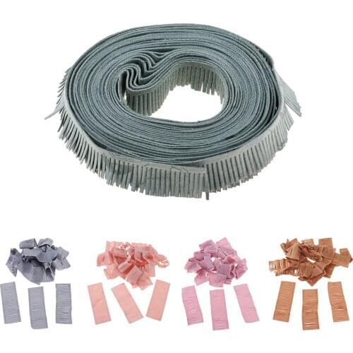 20Pcs 11 x 4cm Cloth Strips Hollow Cloth For DIY Flowers Buds Making Crafts Decoration