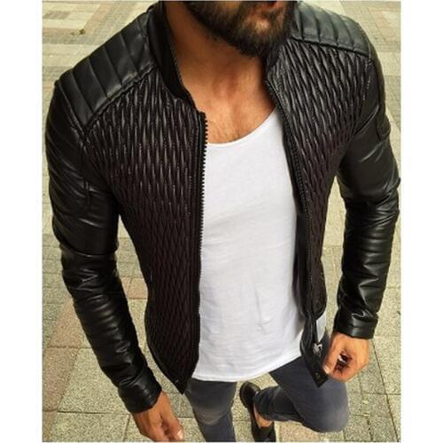 2020 Solid Color Zipper Jacket Mens Autumn and Winter Coat Hip Hop Bomber Jacket Windbreaker Men Jacket Streetwear Clothes