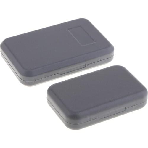 2x Portable Fish Lure Bait Tackle Box Organizer Fishing Accessories