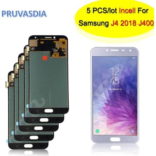 5 PCS lot Incell LCD For Samsung J400 LCD Display Touch Screen Digitizer Assembly For Samsung Galaxy J4 J400F J400G Lcd Adjust