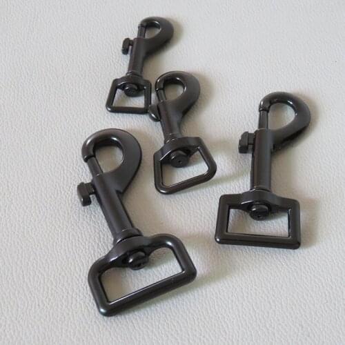 50Pcs/Lot 12mm 15mm 20mm 25mm Metal Swivel Lobster Clasp Buckle Clip Loop Snap Hook For Dog Pet Leads Leash Hardware Accessory