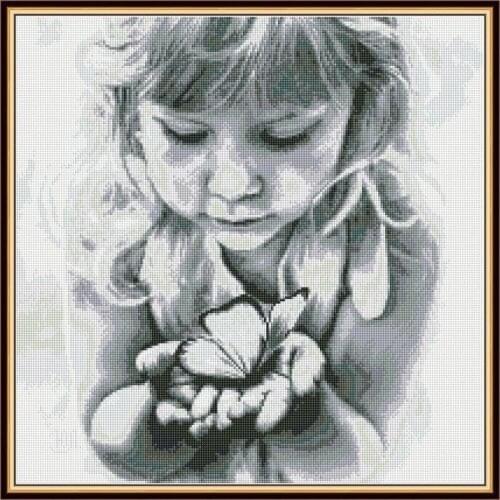 Everlasting Love Girls And Butterflies Chinese 5d Diamond Painting Full Square Christmas Decorations For Home Wedding Decoration